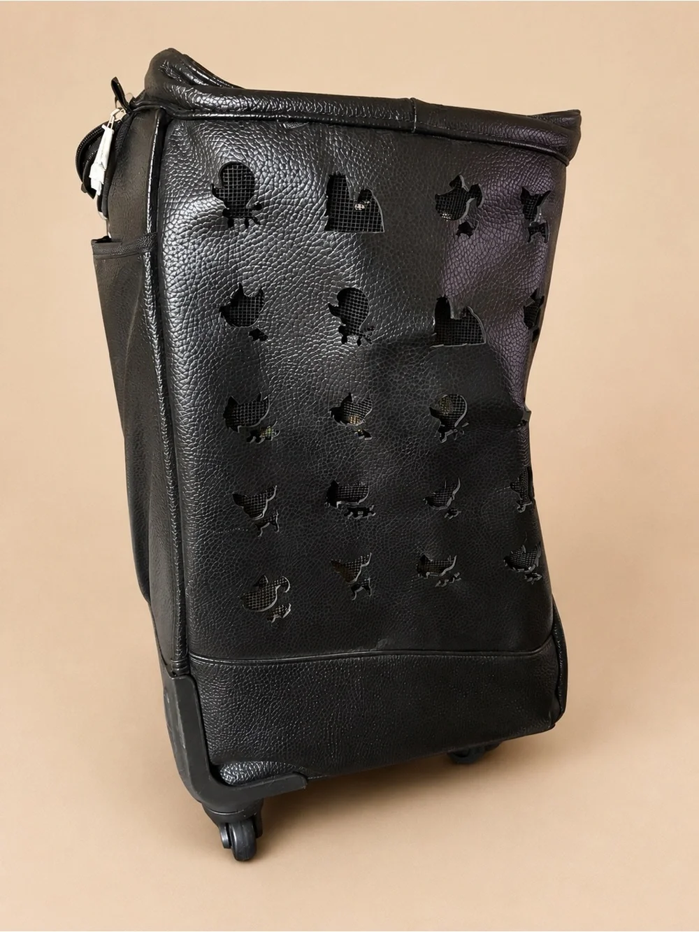 Mystere Shopper Rolling Pet Carrier by JCLA- Jeanne Chinn Los Angeles